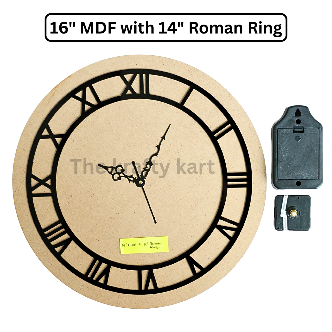Roman Ring Clock Set