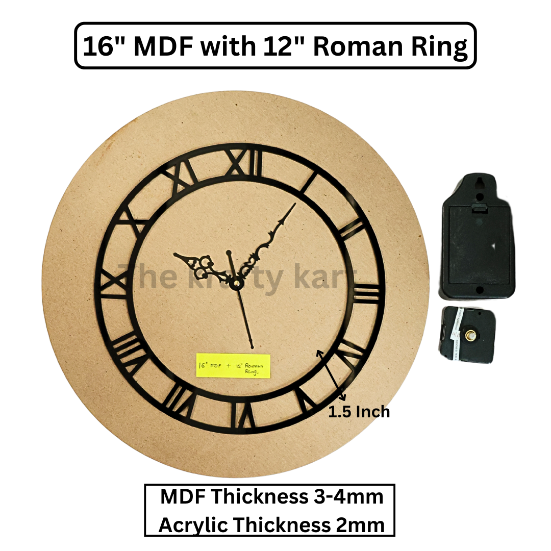 Roman Ring Clock Set