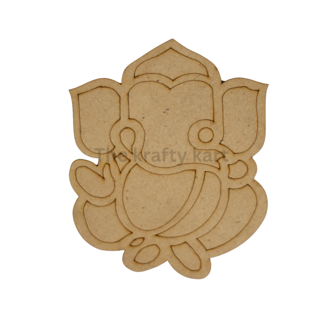 MDF Diwali Cutout - Ganeshji (A)