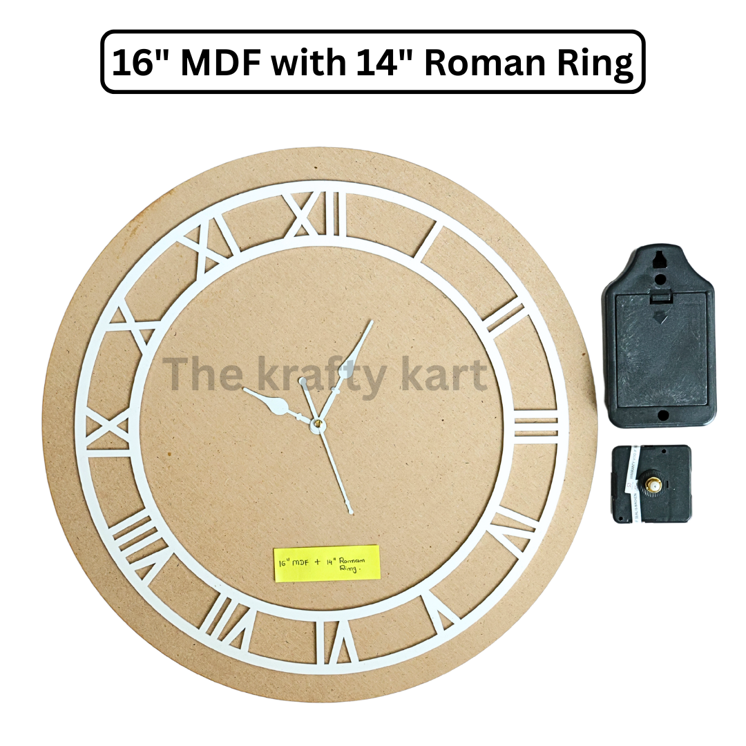 Roman Ring Clock Set