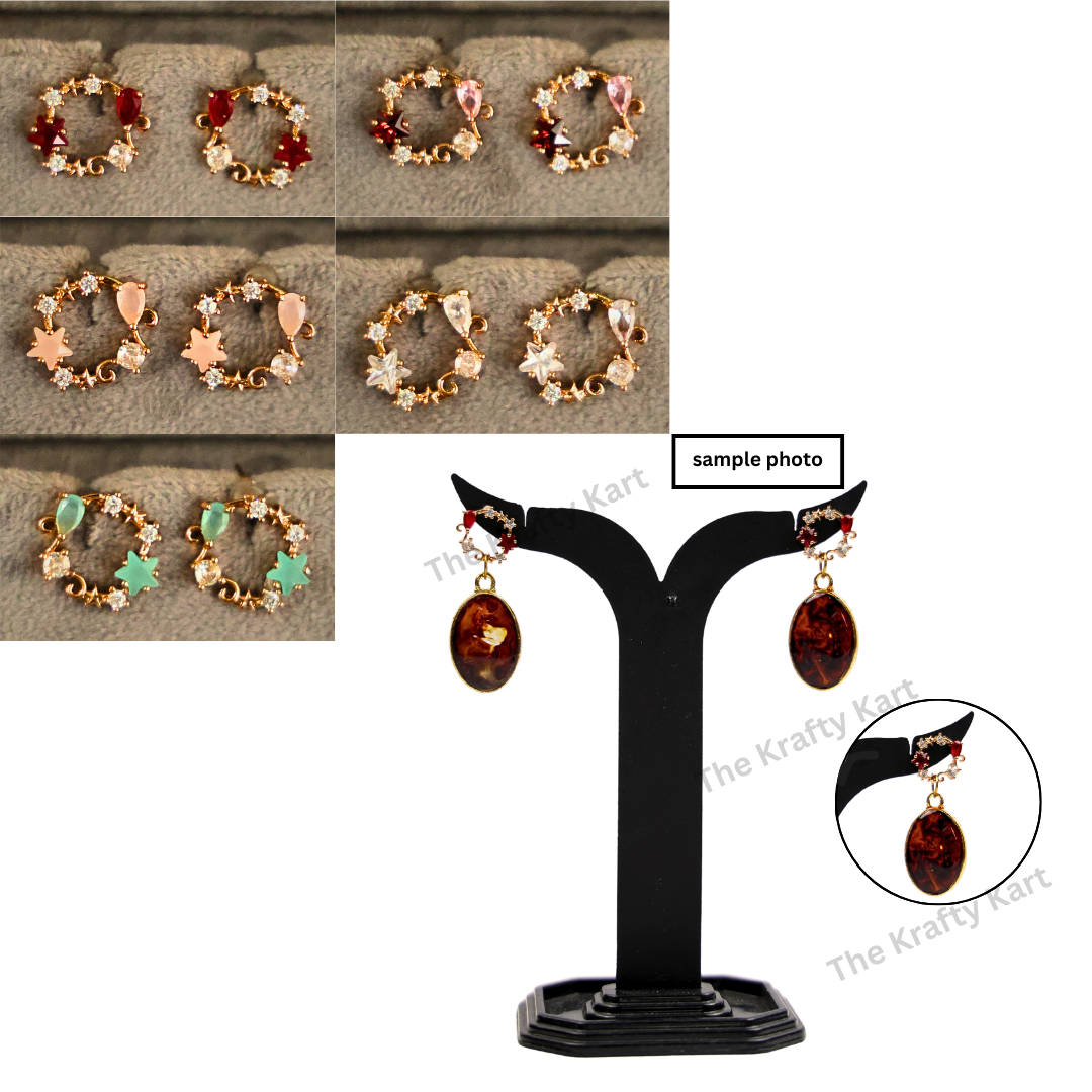 Resin Earring Holder (M)