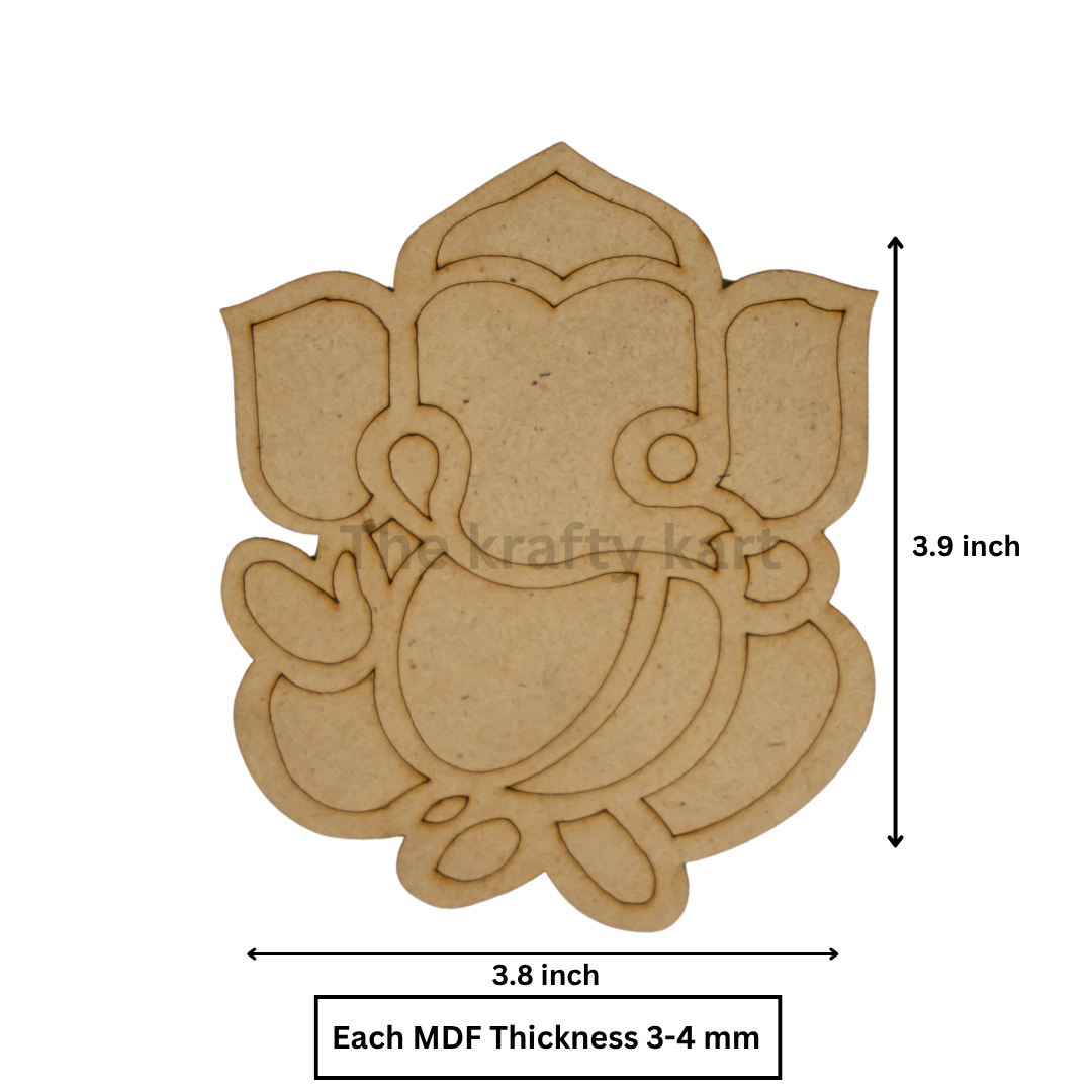 MDF Diwali Cutout - Ganeshji (A)