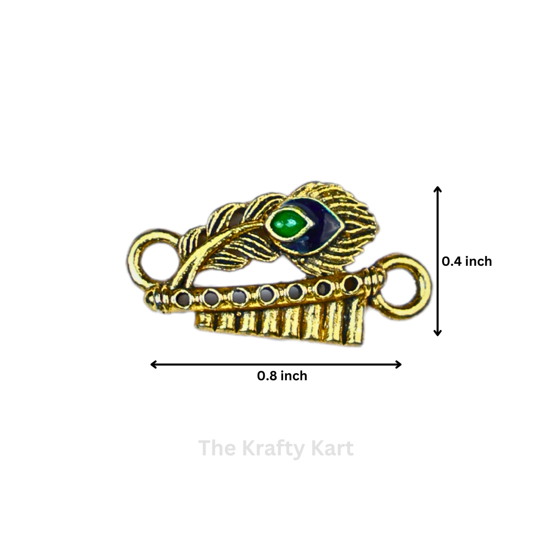 Golden Rakhi Charm (4)