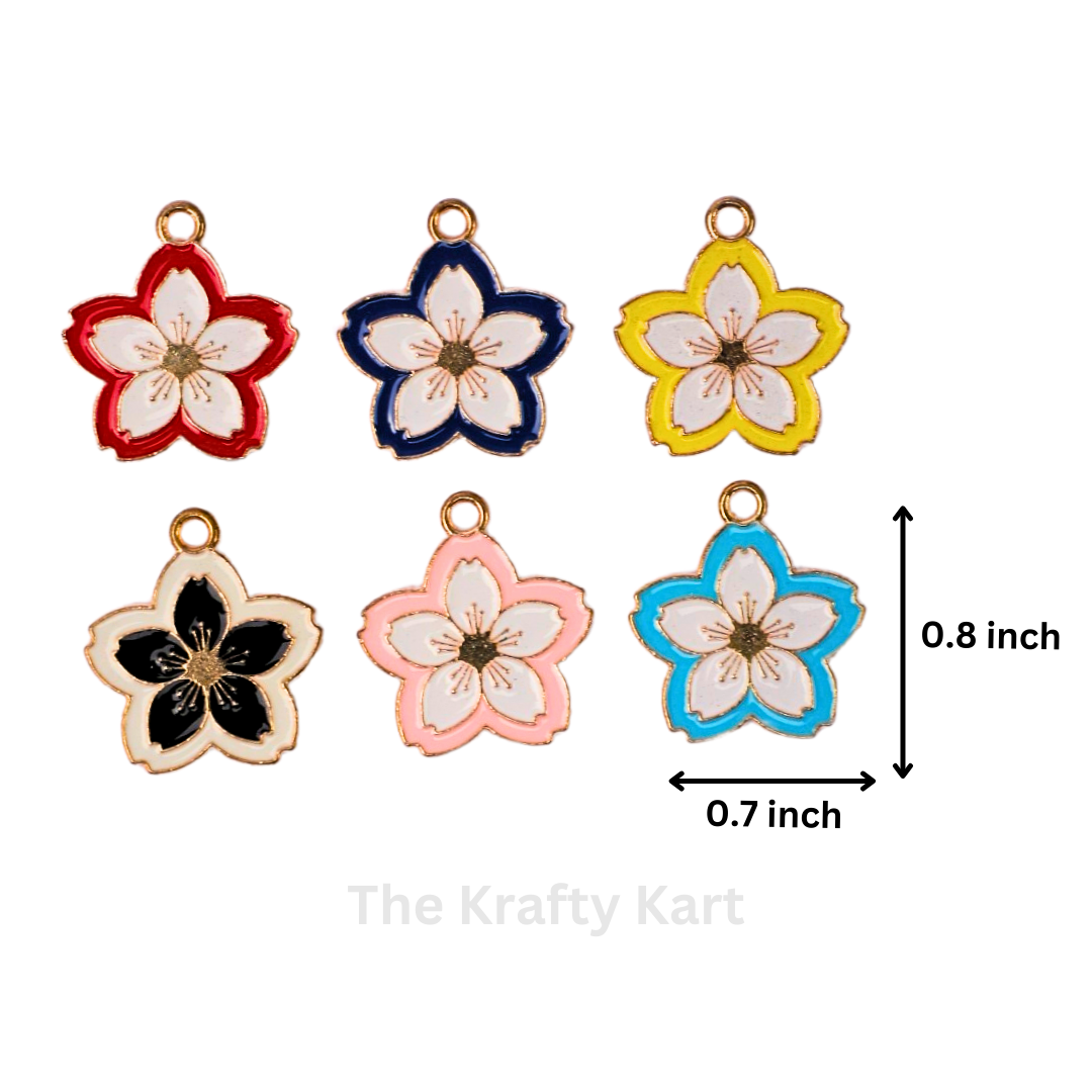 Charm - Double Shaped Flower