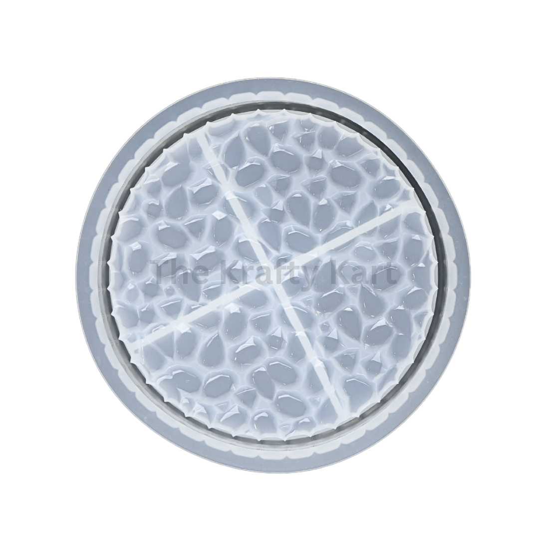 Round Druzzy Plate Mould