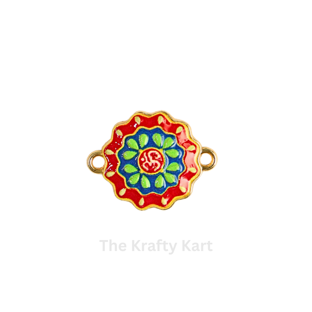 Rangoli Rakhi Charm (4)