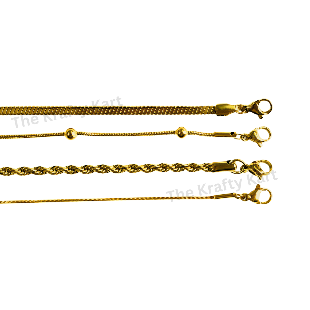 Anti-Tarnish Ready Bracelet Chain (Combo)