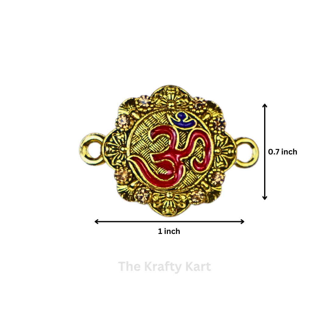 Golden Rakhi Charm (8)