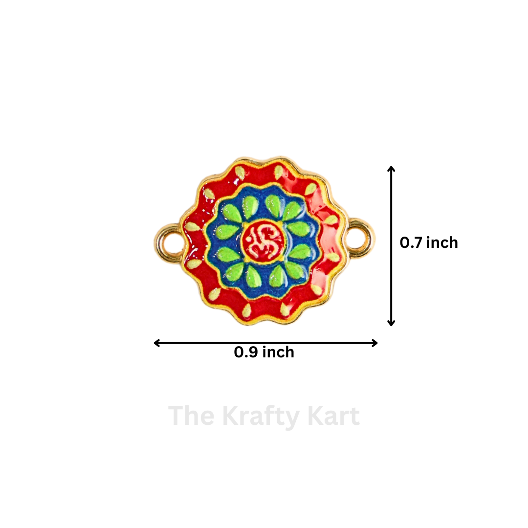 Rangoli Rakhi Charm (4)