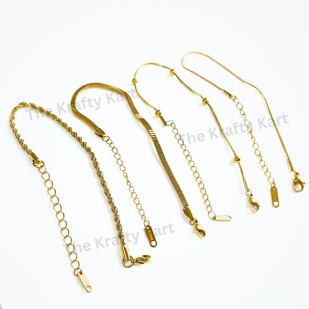 Anti-Tarnish Ready Bracelet Chain (Combo)