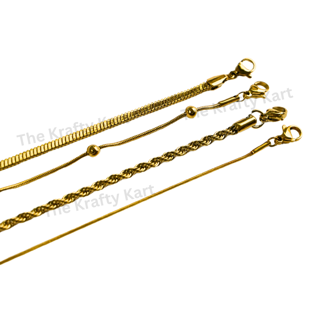 Anti-Tarnish Ready Bracelet Chain (Combo)