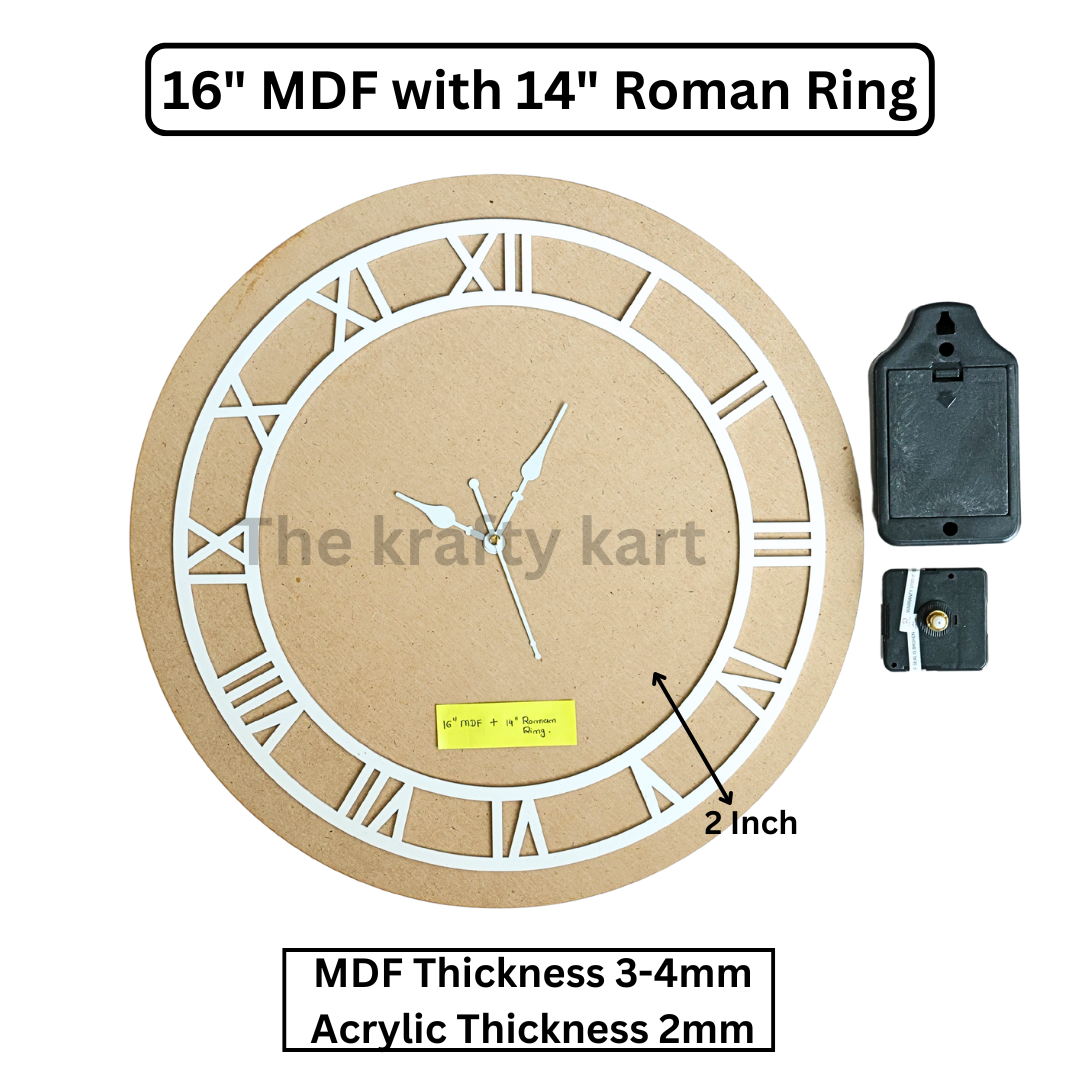 Roman Ring Clock Set