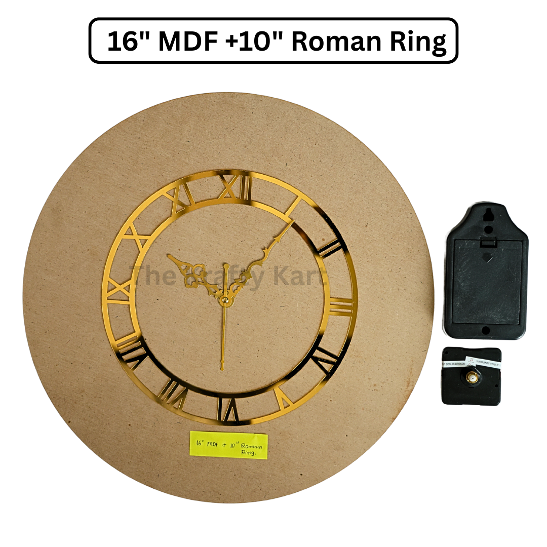 Roman Ring Clock Set