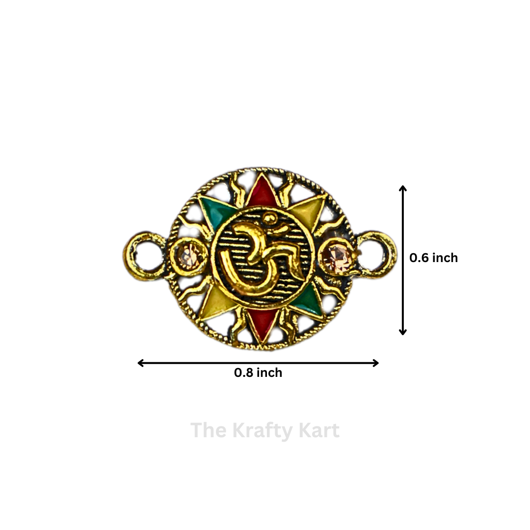 Golden Rakhi Charm (24)