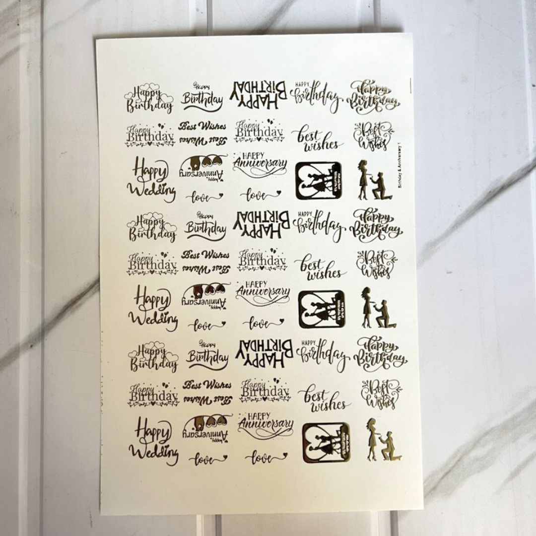 New Emboss Sticker (86)