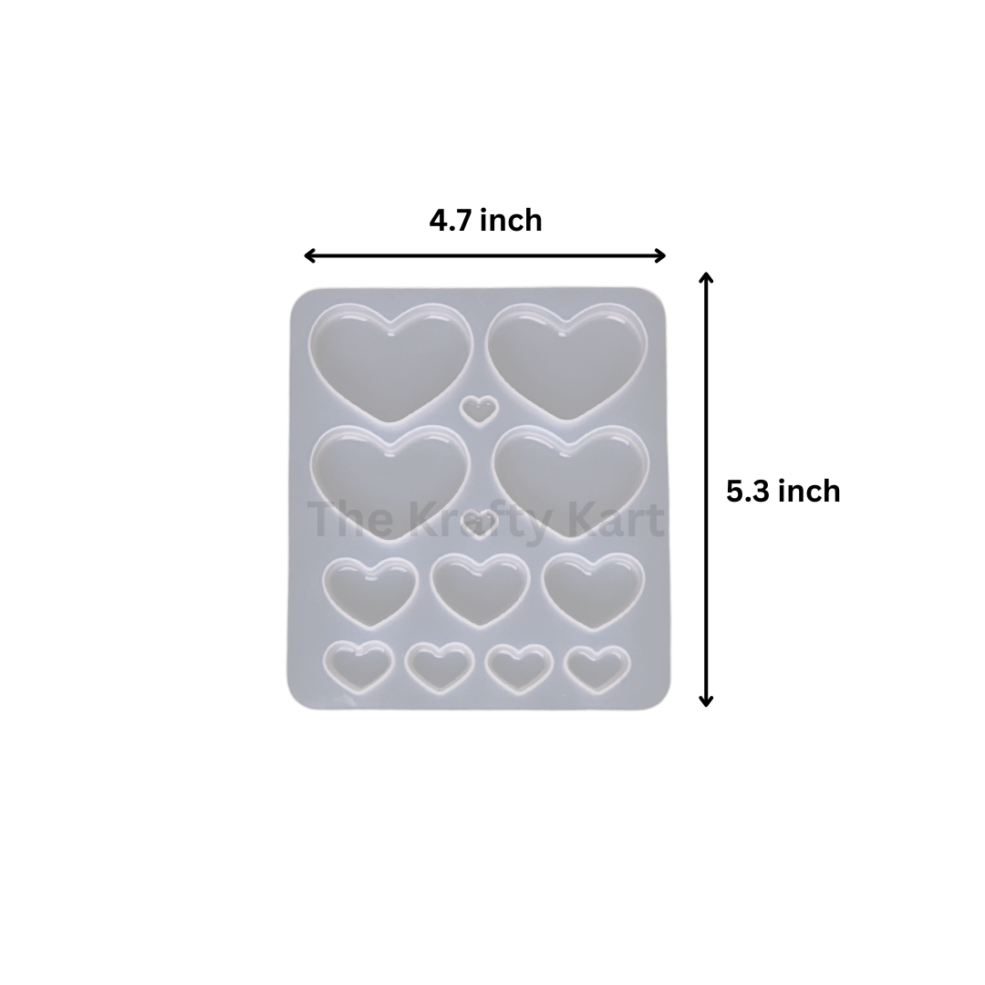 13 In 1 Heart Mould