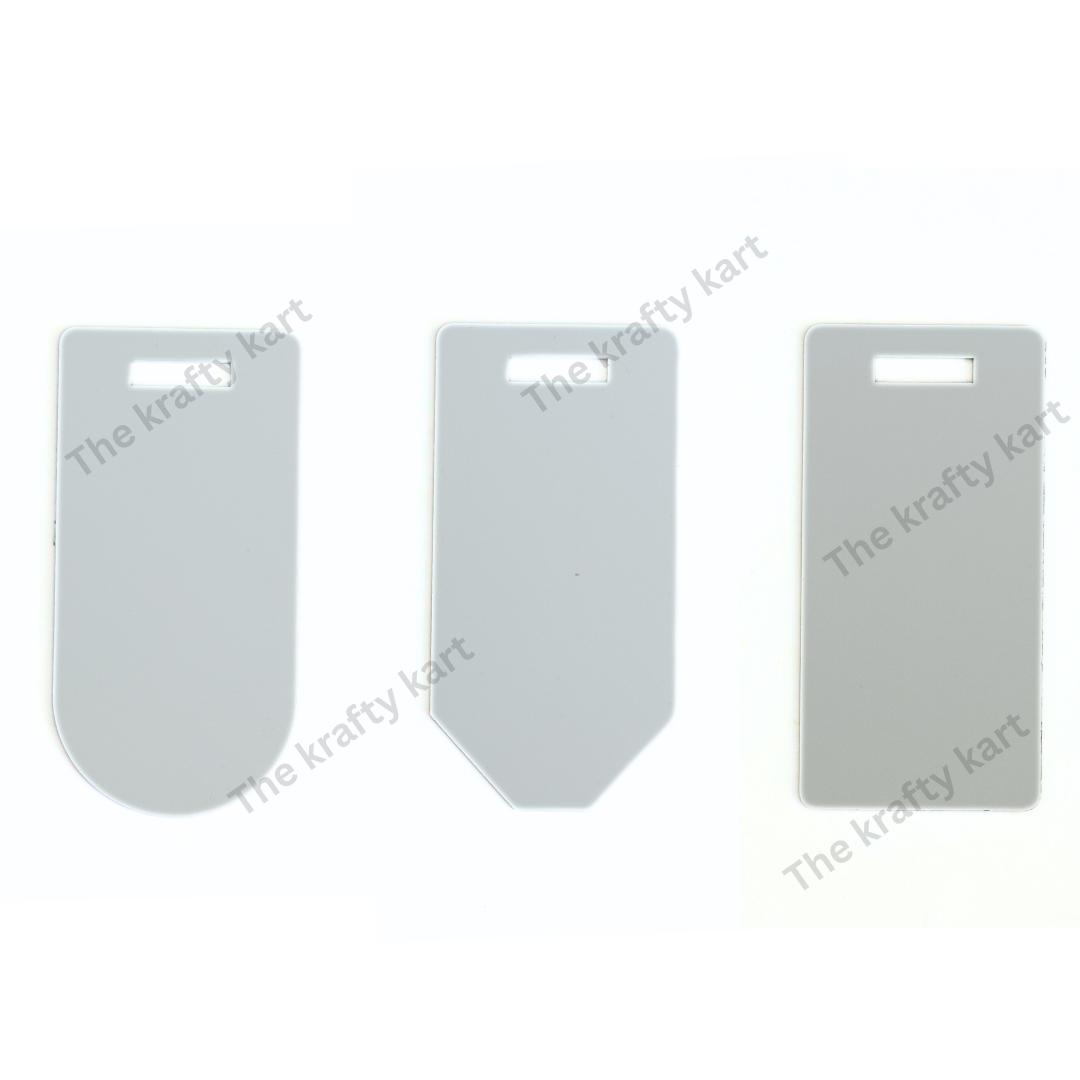 Acrylic Luggage Tag