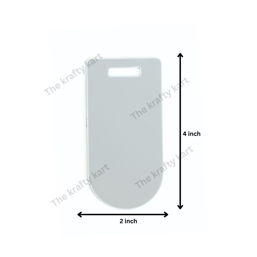 Acrylic Luggage Tag