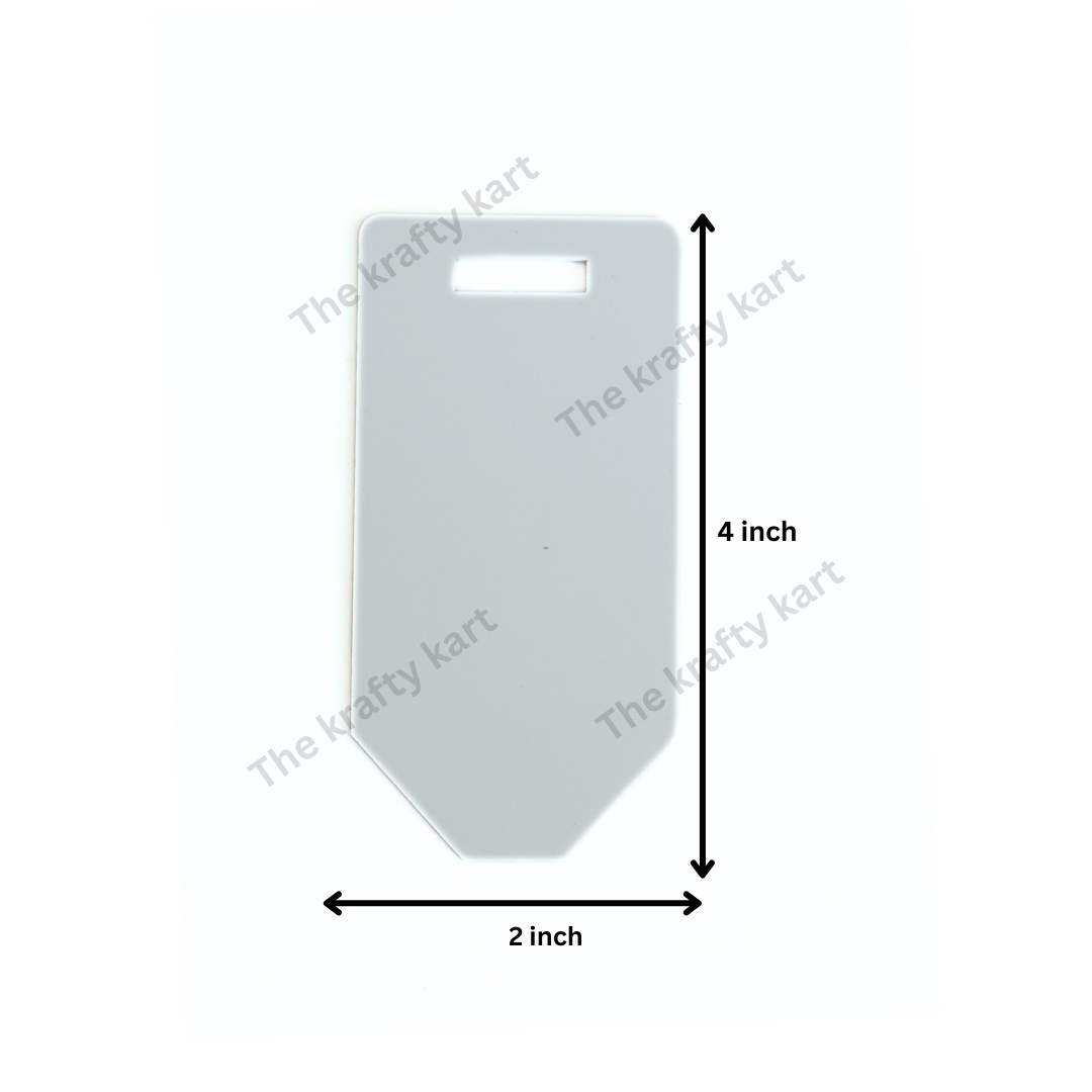 Acrylic Luggage Tag