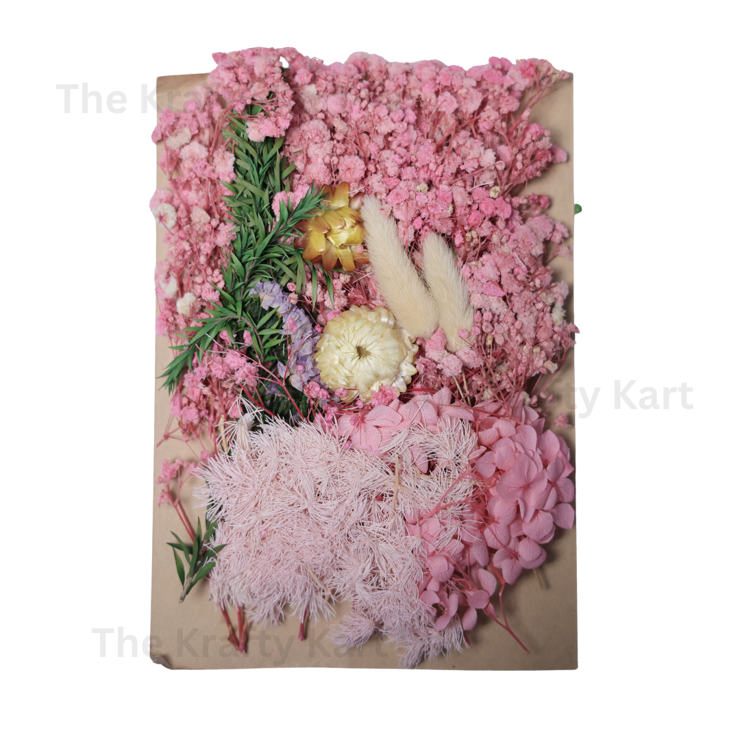 Baby Pink Dry Flower Packet