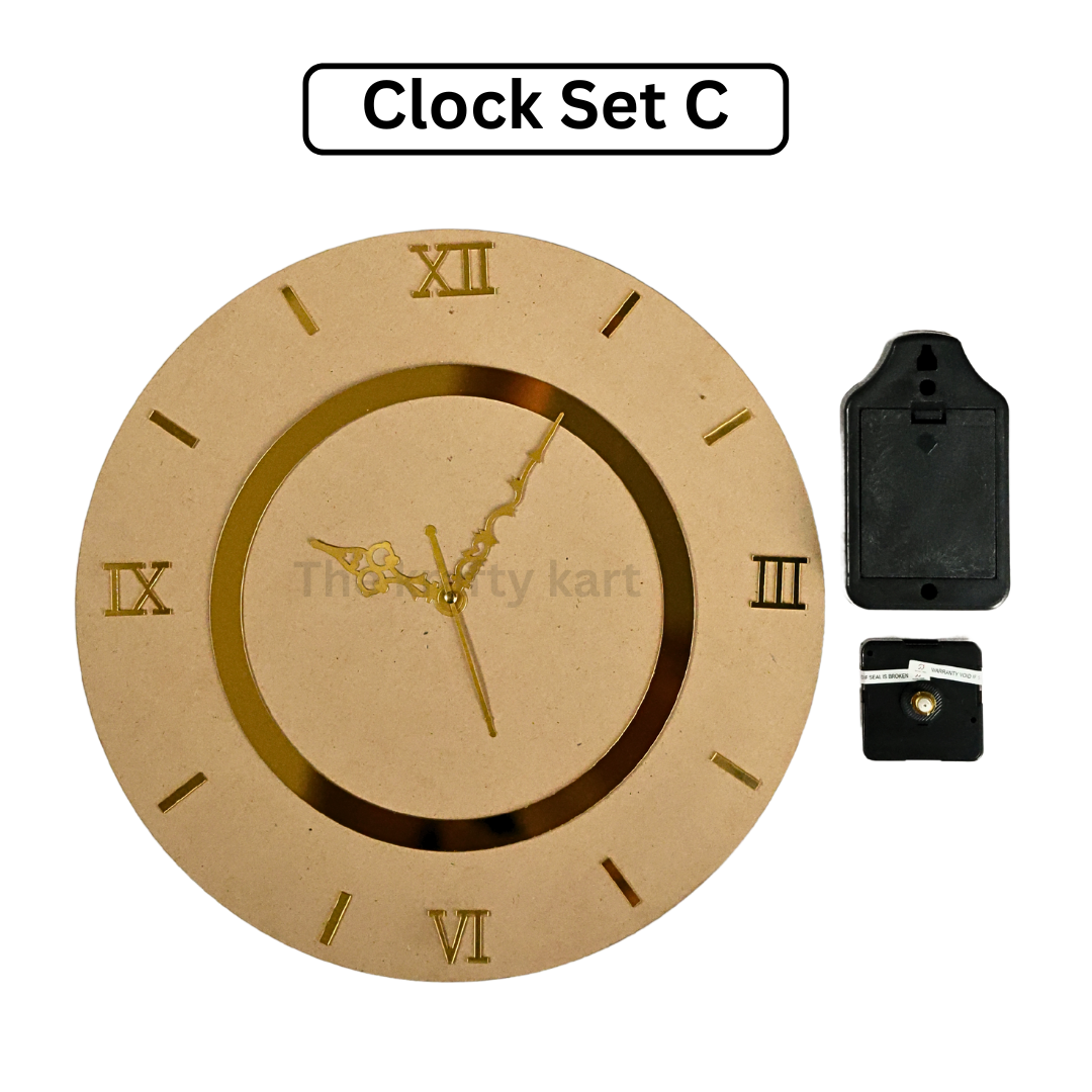Mdf Clock Set (C)