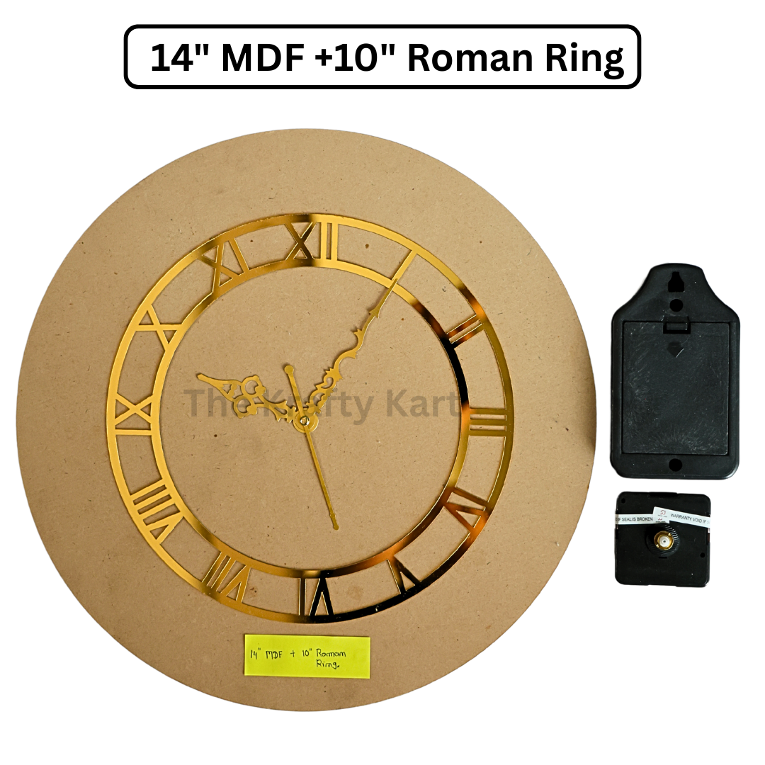 Roman Ring Clock Set