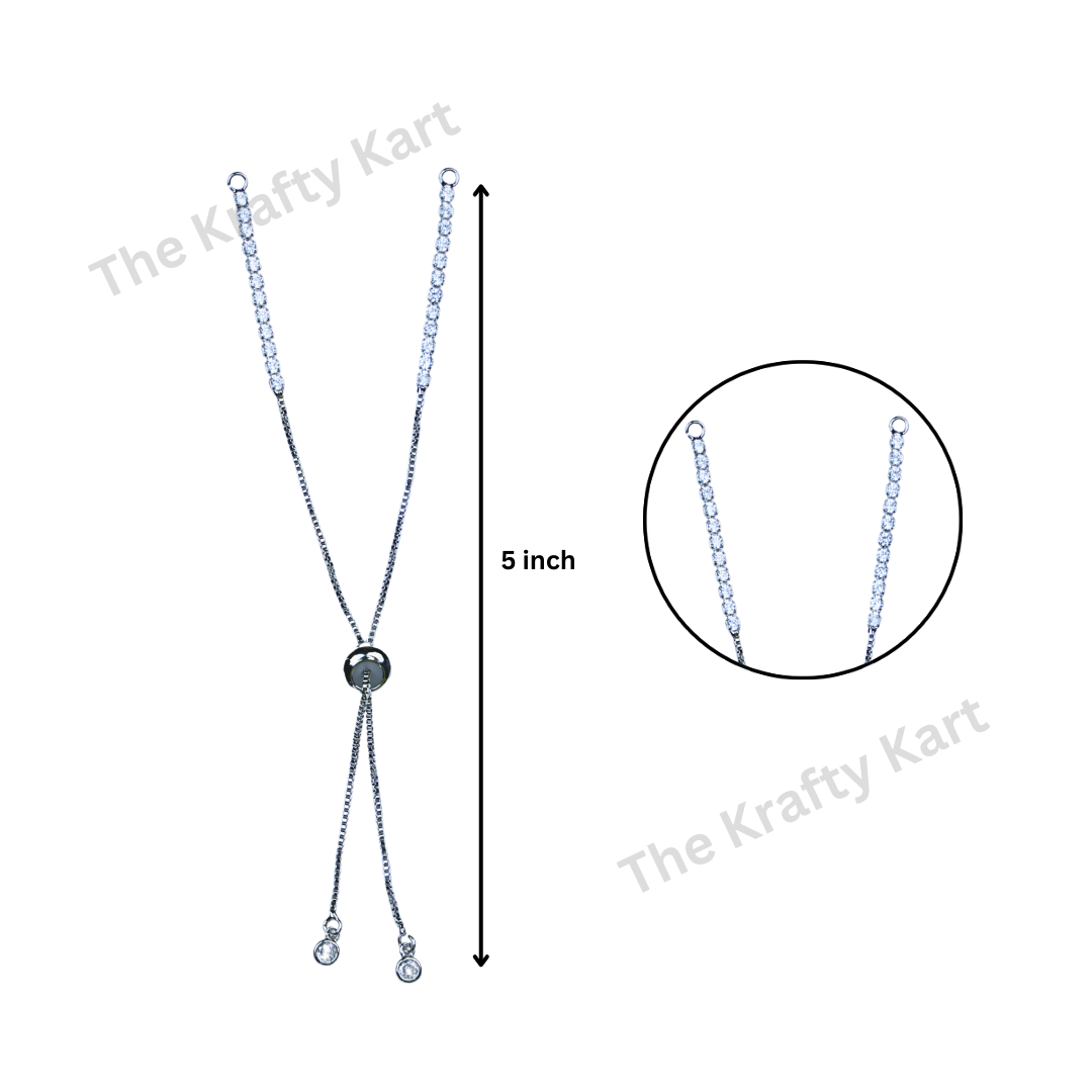 Anti Tarnish Rakhi Bracelet Chain (B)