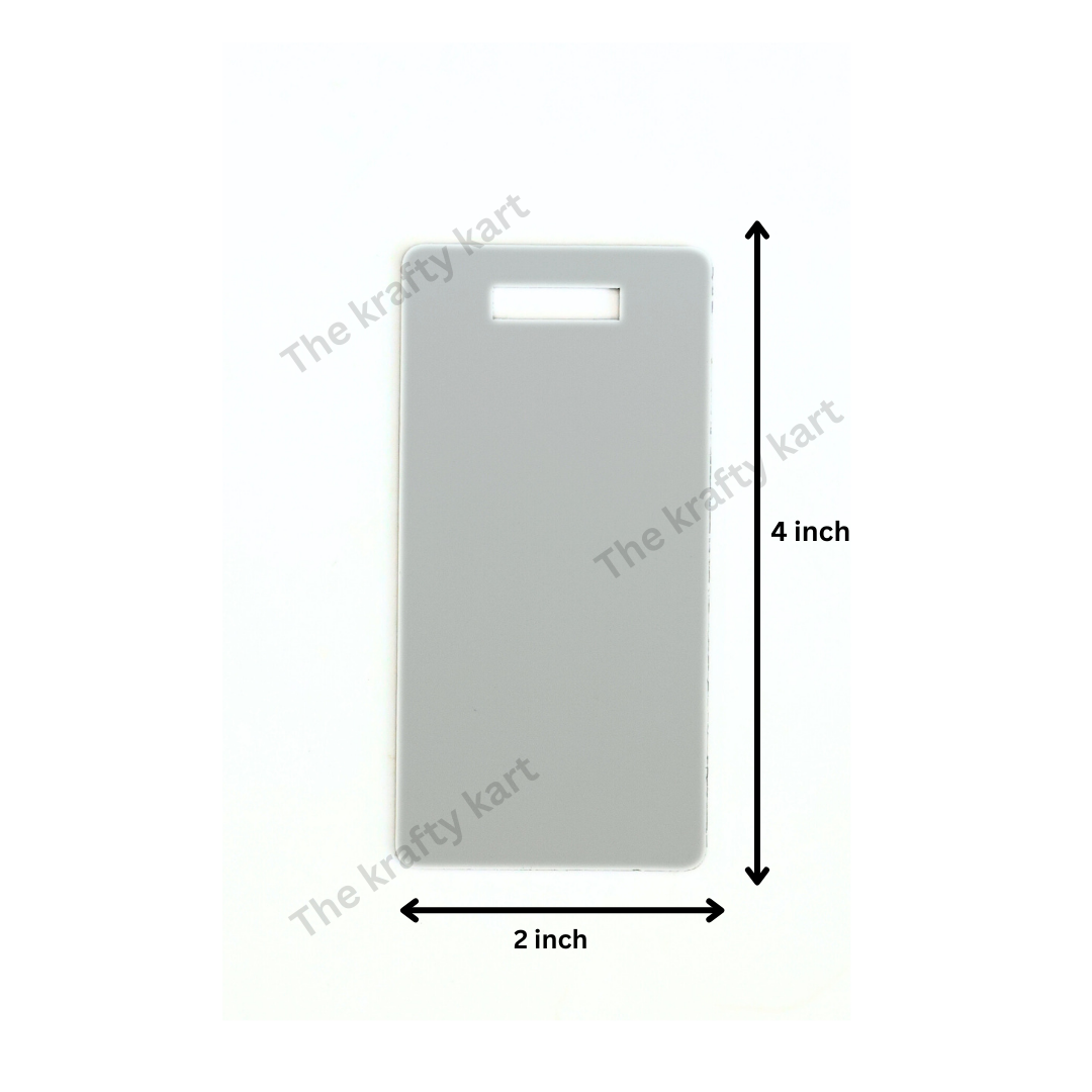 Acrylic Luggage Tag