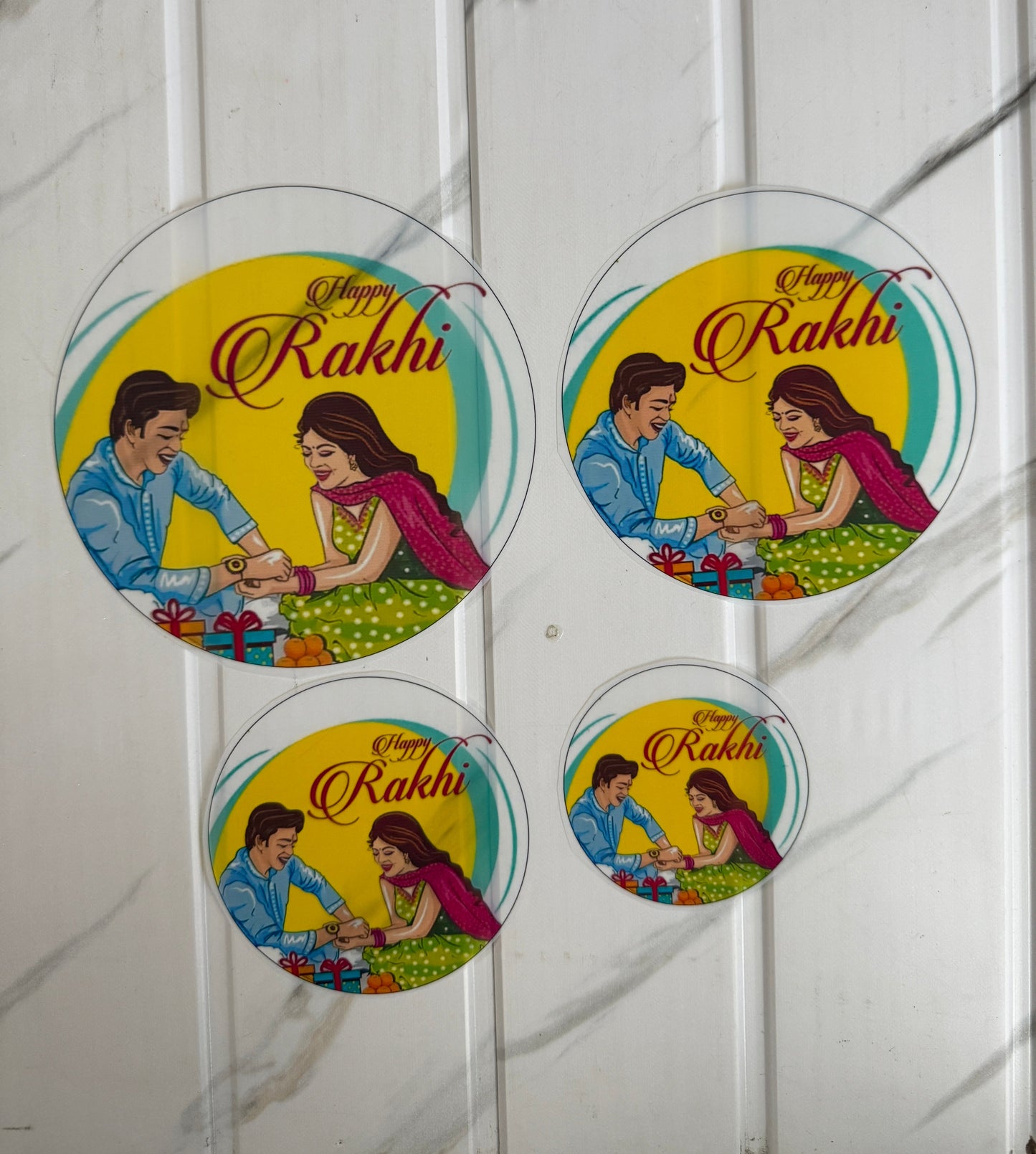Custom Rakhi Insert Sheet (I)