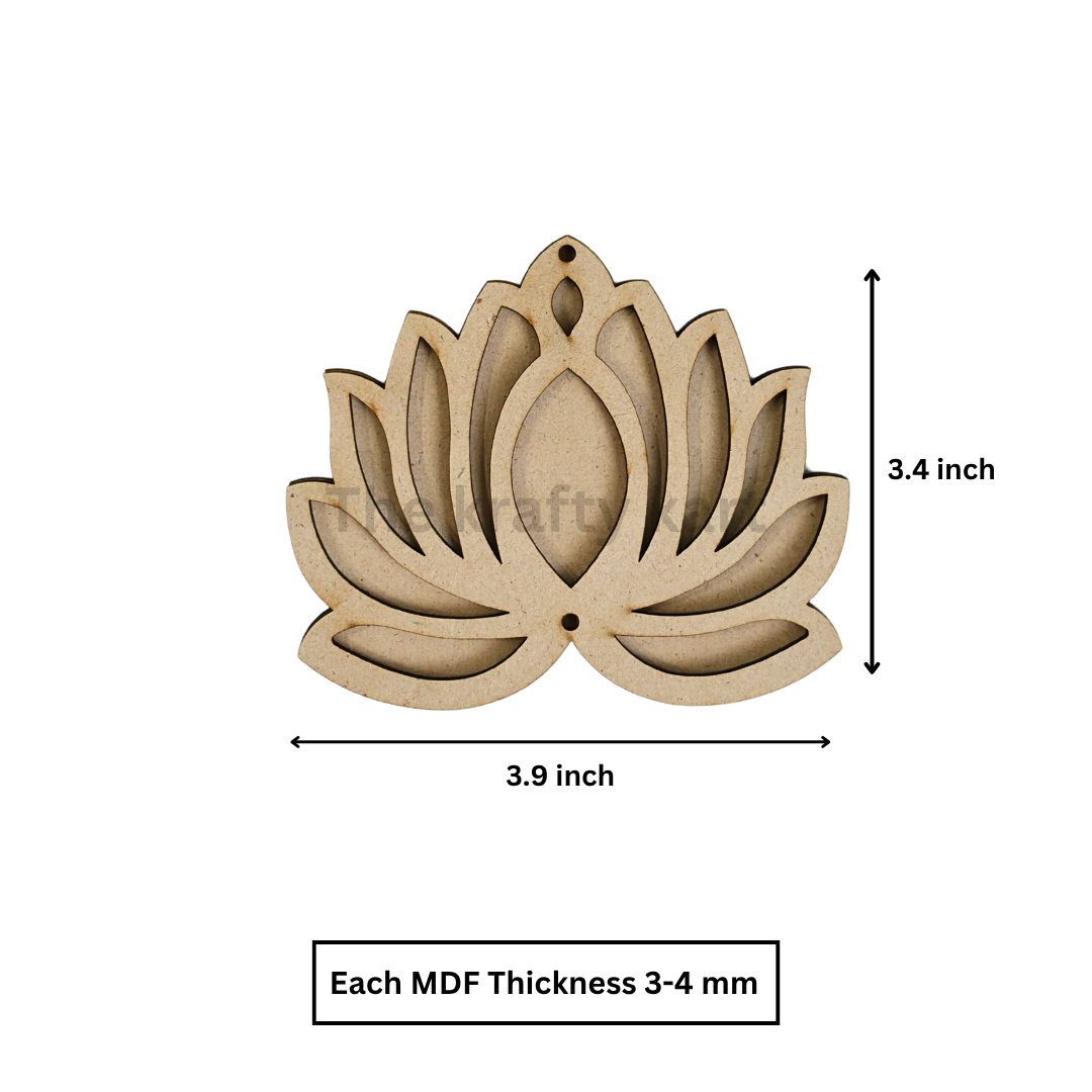 MDF Diwali T-Light Holder (M)