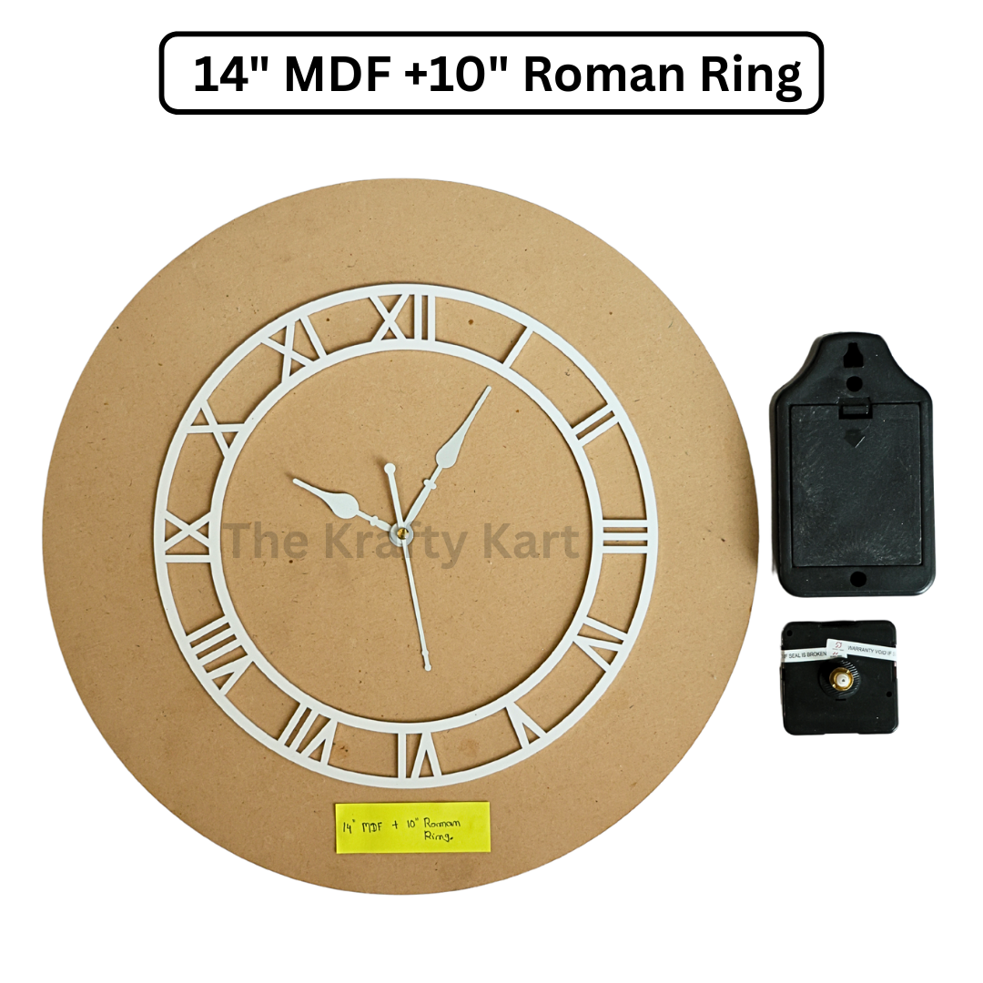 Roman Ring Clock Set
