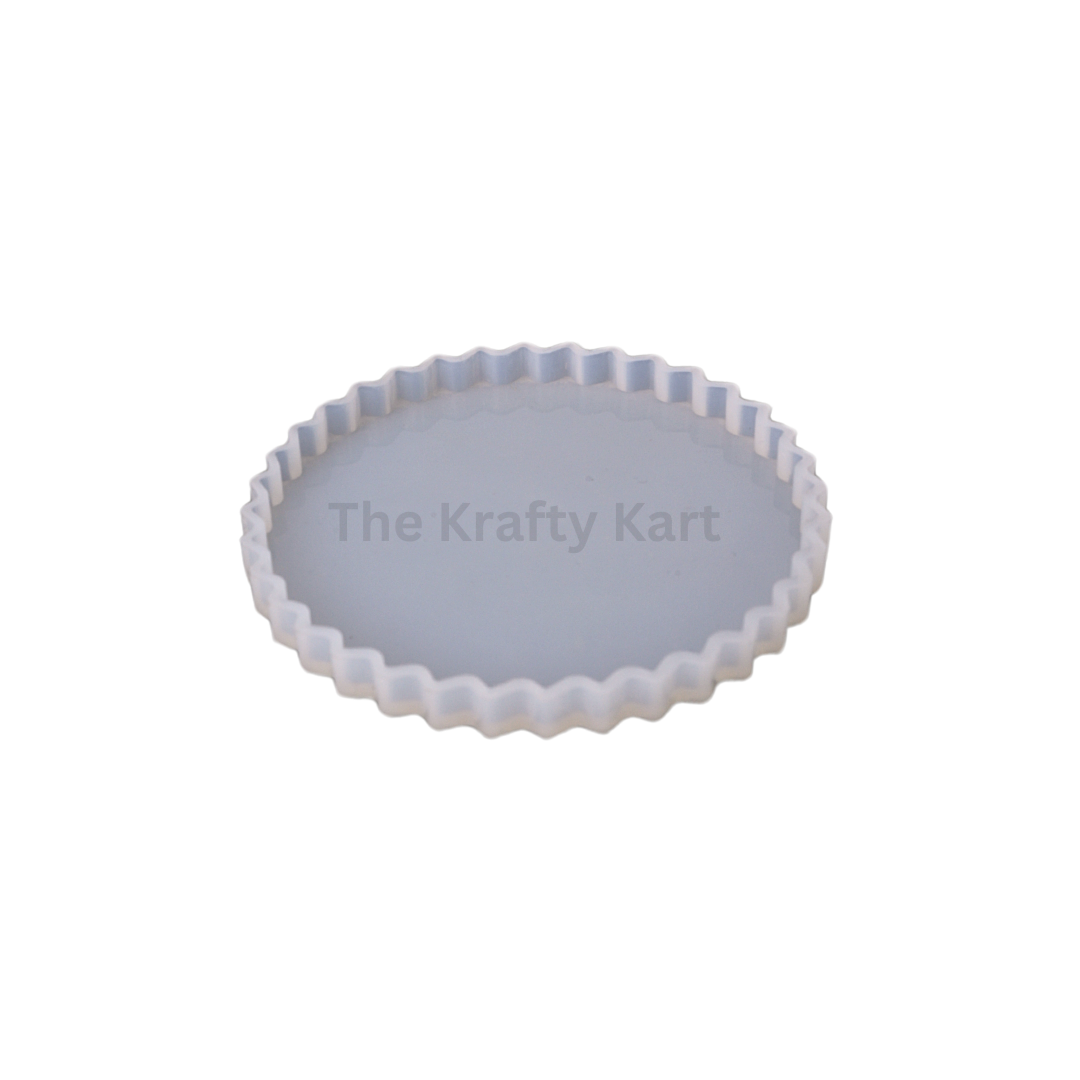 4" Zigzag Coaster Mould