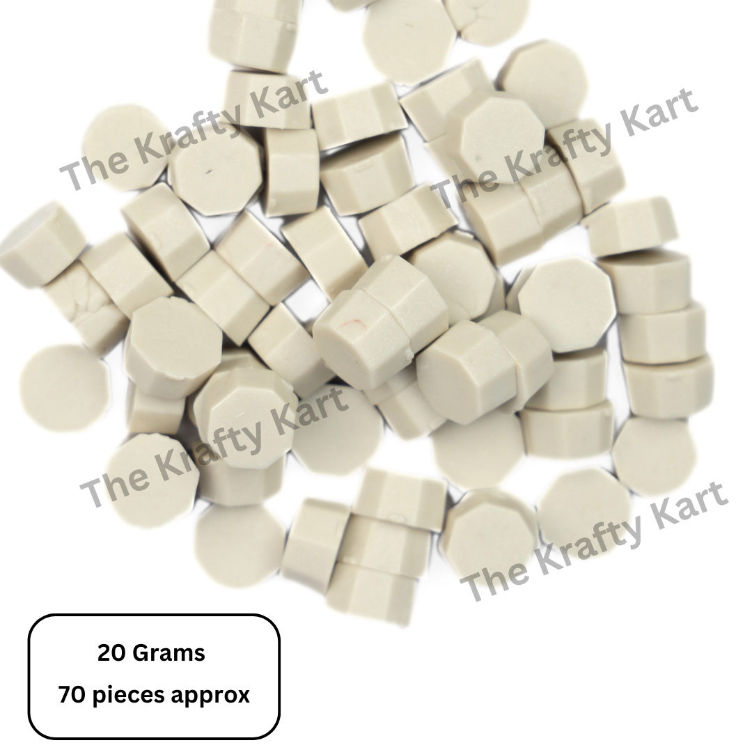 Sealing Wax Beads - Ivory