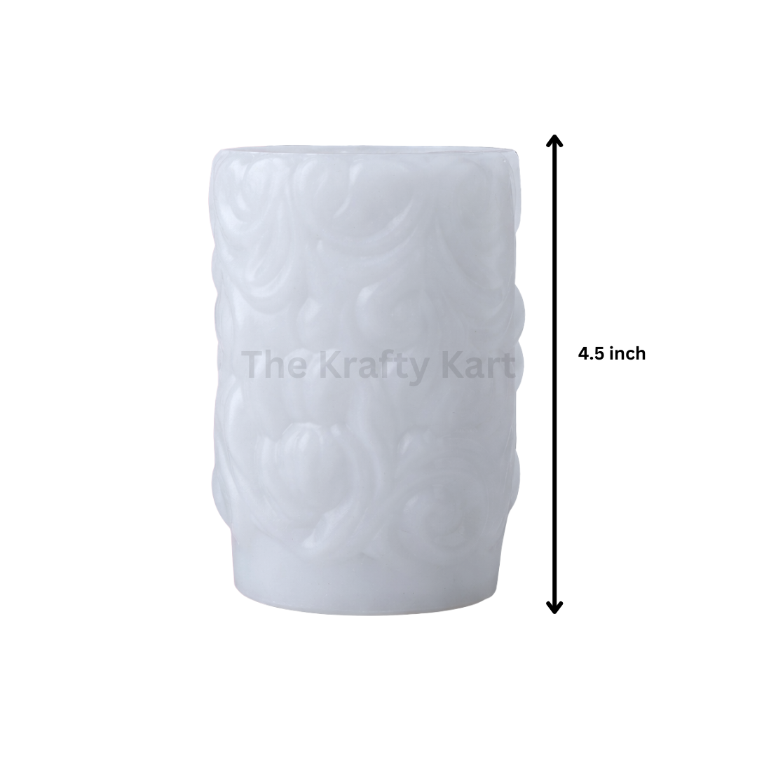 Tulip Floral Pillar Candle Mould