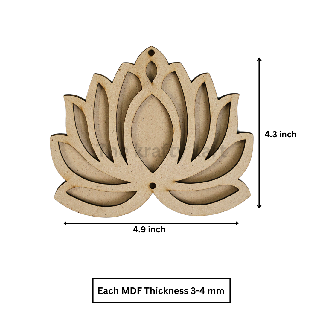 MDF Diwali T-Light Holder (M)