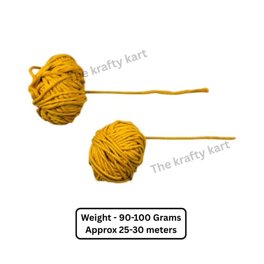 Macrame - Mustard Thread