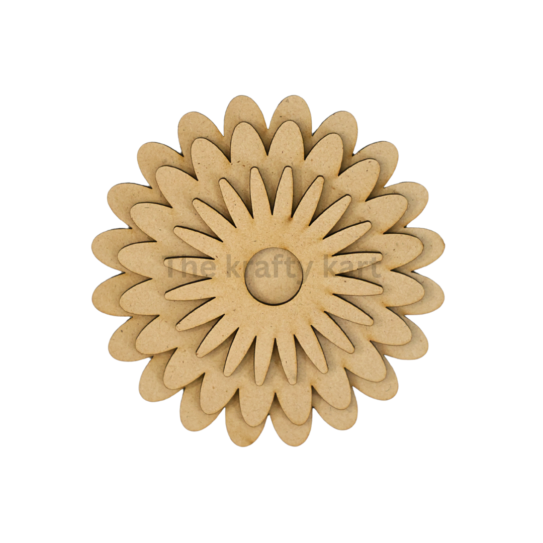 MDF Diwali T-Light Holder (O)