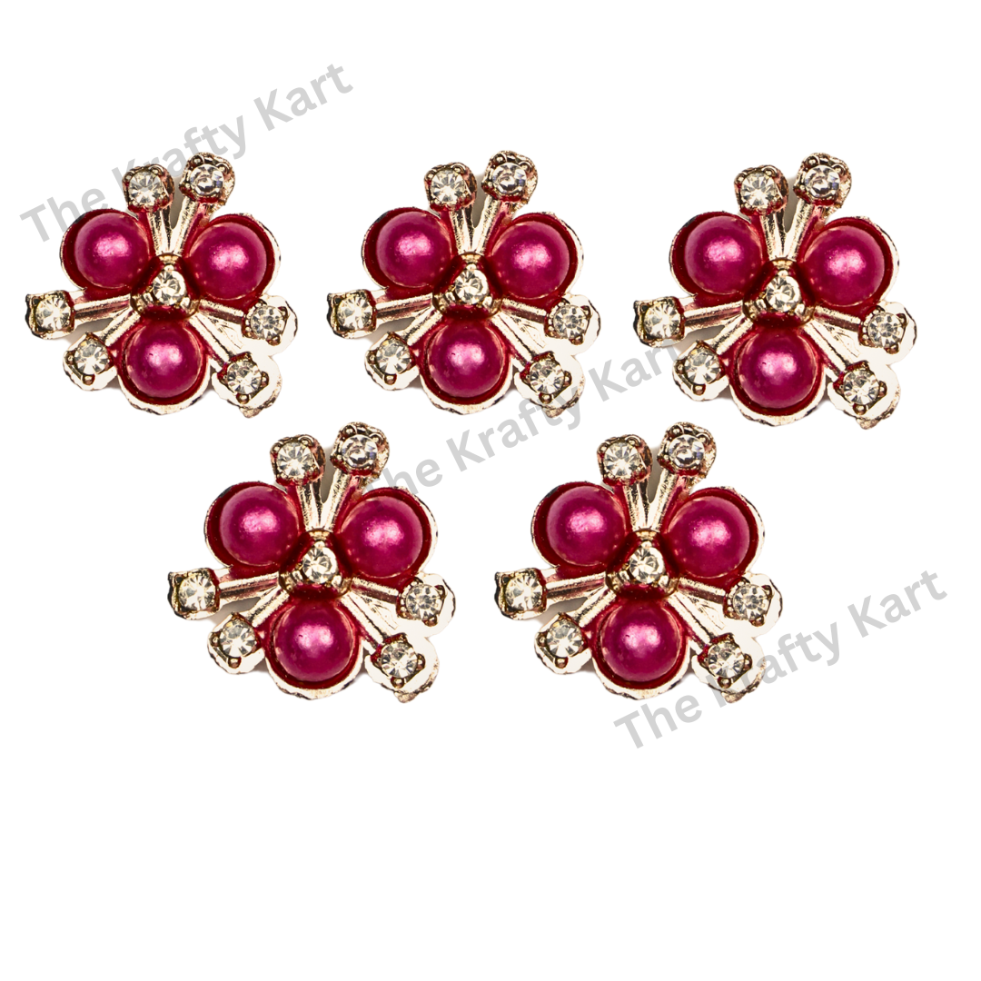 Decorative Flowers (Golden)