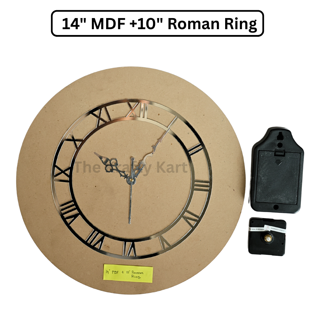 Roman Ring Clock Set