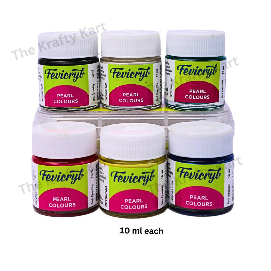 Fevicryl Pearl Kit (Set Of 6 Colours)