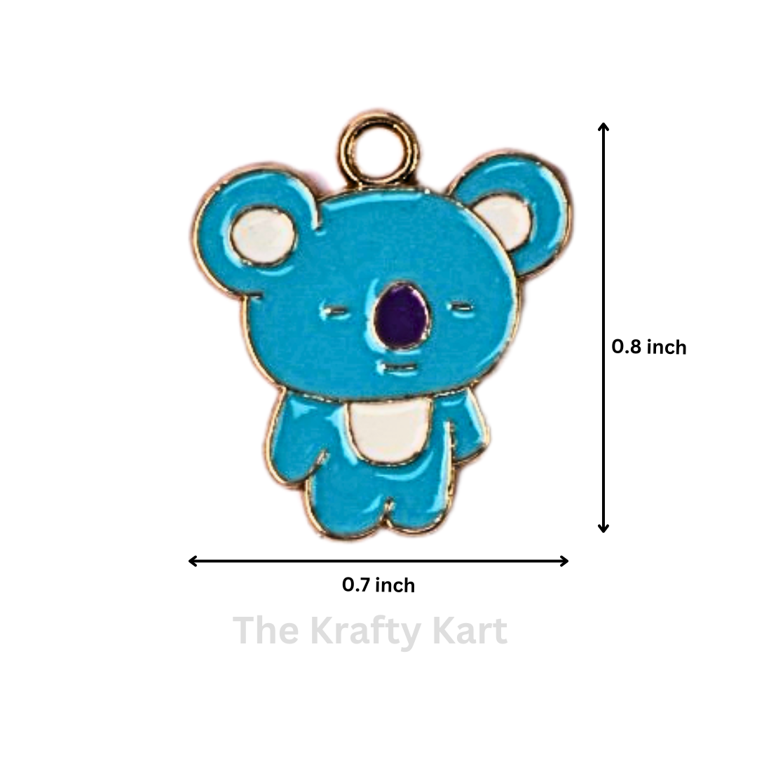 Charm - Blue Teddy
