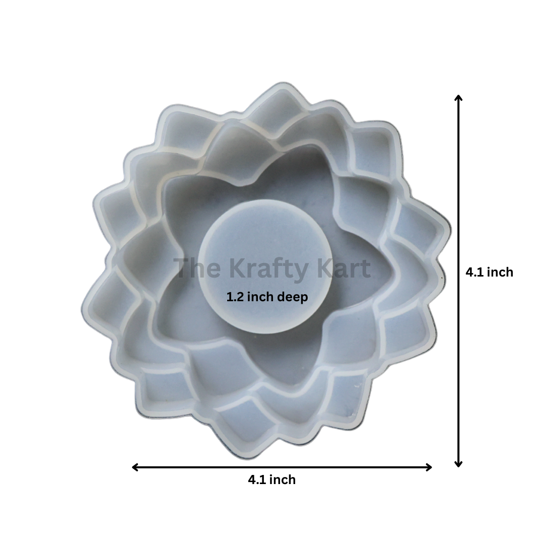 Mandala T-Light Holder Mould (A)