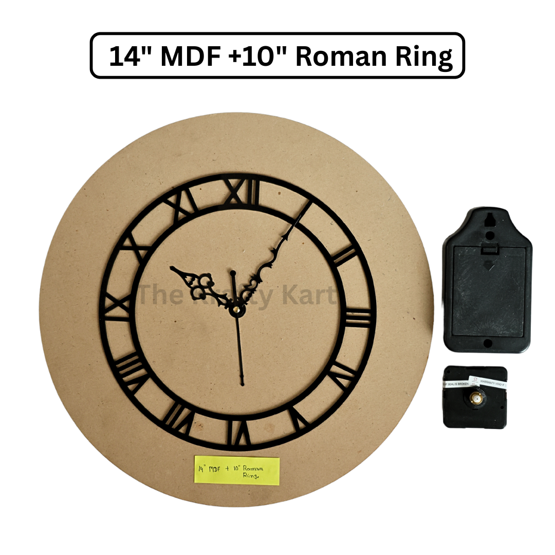 Roman Ring Clock Set