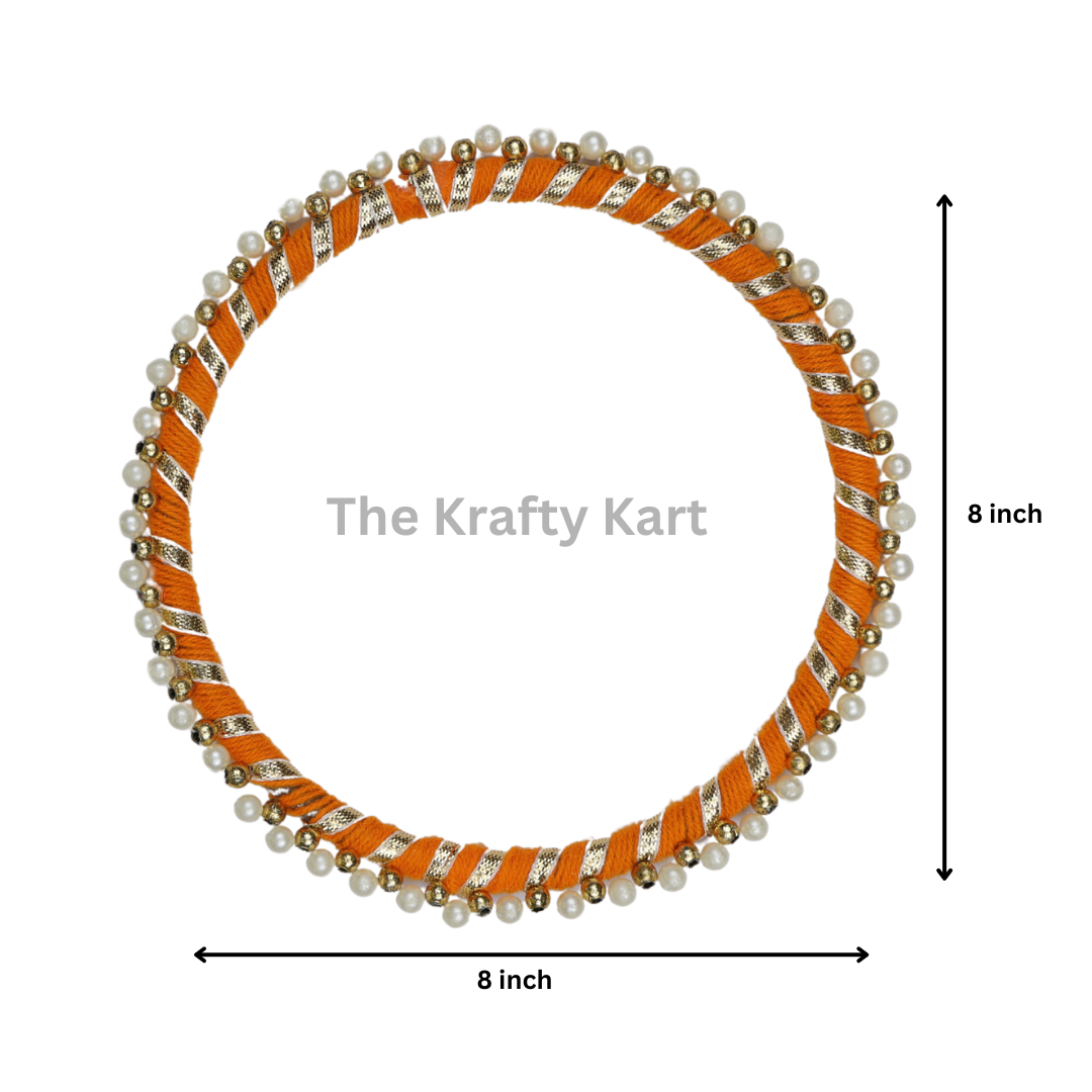 Traditional Pearl Ring (Orange)