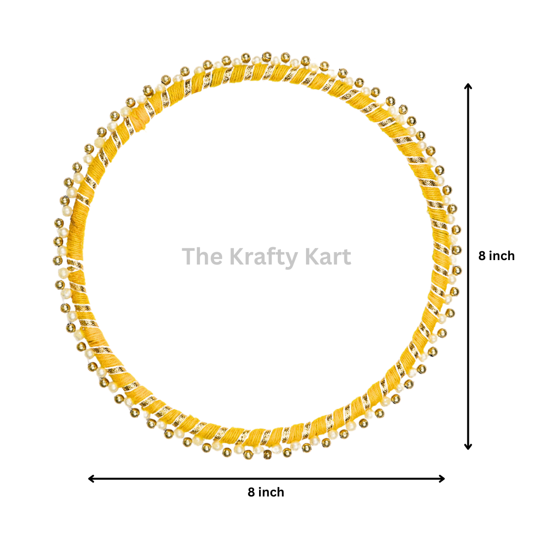 Traditional Pearl Ring (Yellow)