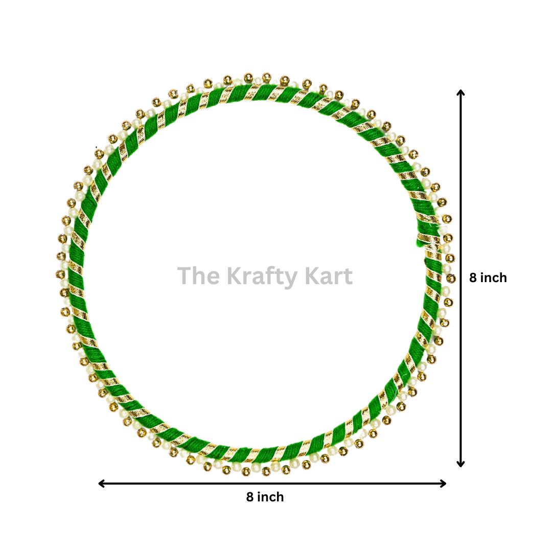 Traditional Pearl Ring (Green)