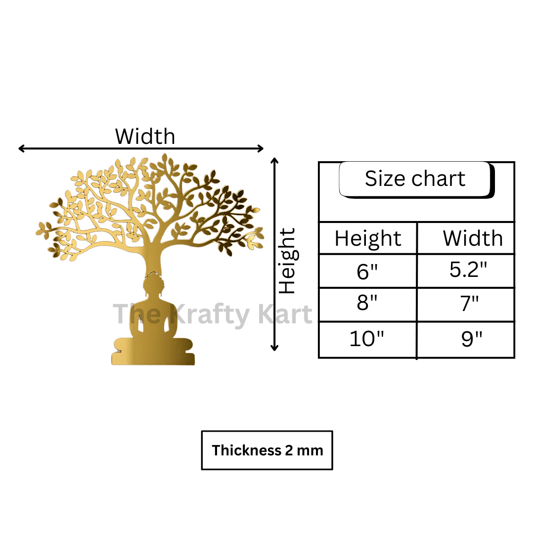 Bhagwan With Tree Cutout (C)