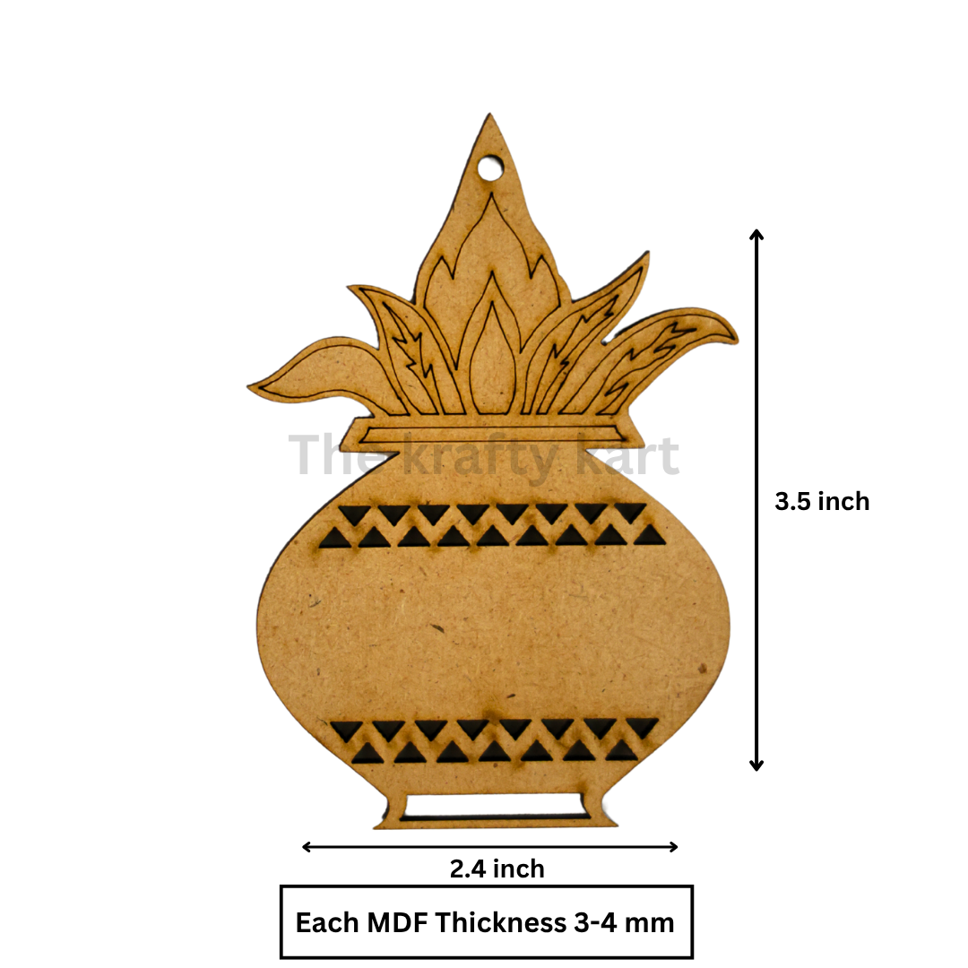 MDF Diwali Cutout - Kumbh