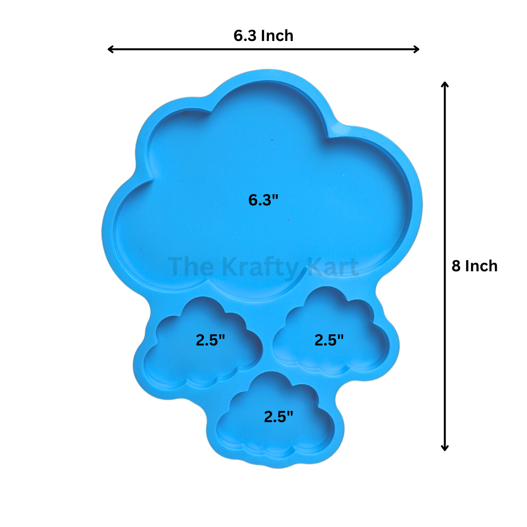 4 IN 1 Cloud Blue Mould