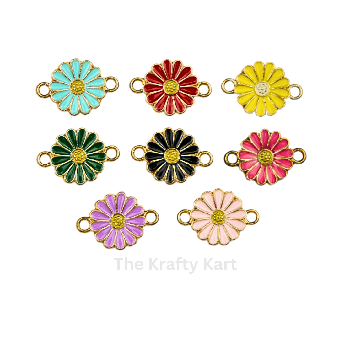 Daisy Flower Rakhi Charm